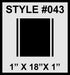 Racing Stripes & pinstripes [3x] 1" , 18", 1" x 70" Self Healing Air Release Vinyl Fits All Vehicles