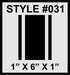 Racing Stripes & pinstripes [3x] 1" , 6", 1" x 68" Self Healing Vinyl Fits All Vehicles