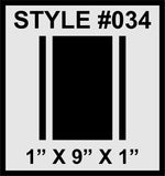 Racing Stripes & pinstripes [3x] 1" , 9", 1" x 68" Self Healing Vinyl Fits All Vehicles