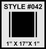 Racing Stripes & pinstripes [3x] 1" , 17", 1" x 68" Self Healing Vinyl Fits All Vehicles