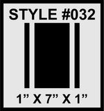 Racing Stripes & pinstripes [3x] 1" , 7", 1" x 68" Self Healing Vinyl Fits All Vehicles