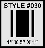 Racing Stripes & pinstripes [3x] 1" , 5", 1" x 68" Self Healing Vinyl Fits All Vehicles