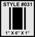 Racing Stripes & pinstripes [3x] 1" , 6", 1" x 70" Self Healing Air Release Vinyl Fits All Vehicles