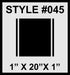 Racing Stripes & pinstripes [3x] 1" , 20", 1" x 70" Self Healing Air Release Vinyl Fits All Vehicles
