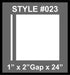 Dual Racing Stripes [3x] 1" , 2", 24" x 68" Self Healing Vinyl Fits All Vehicles