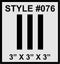 Racing Stripes & pinstripes [3x] 3" , 3", 3" x 70" Self Healing Air Release Vinyl Fits All Vehicles
