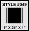 Racing Stripes & pinstripes [3x] 1" , 24", 1" x 70" Self Healing Air Release Vinyl Fits All Vehicles