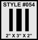 Racing Stripes & pinstripes [3x] 2" , 3", 2" x 68" Self Healing Vinyl Fits All Vehicles