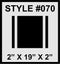 Racing Stripes & pinstripes [3x] 2" , 19", 2" x 70" Self Healing Air Release Vinyl Fits All Vehicles