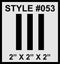 Racing Stripes & pinstripes [3x] 2" , 2", 2" x 70" Self Healing Air Release Vinyl Fits All Vehicles