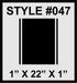 Racing Stripes & pinstripes [3x] 1" , 22", 1" x 68" Self Healing Vinyl Fits All Vehicles