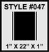 Racing Stripes & pinstripes [3x] 1" , 22", 1" x 70" Self Healing Air Release Vinyl Fits All Vehicles