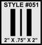Racing Stripes & pinstripes [3x] 2" , .75", 2" x 70" Self Healing Air Release Vinyl Fits All Vehicles