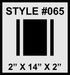 Racing Stripes & pinstripes [3x] 2" , 14", 2" x 68" Self Healing Vinyl Fits All Vehicles