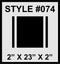 Racing Stripes & pinstripes [3x] 2" , 23", 2" x 70" Self Healing Air Release Vinyl Fits All Vehicles