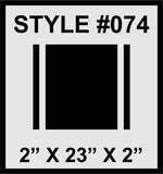 Racing Stripes & pinstripes [3x] 2" , 23", 2" x 70" Self Healing Air Release Vinyl Fits All Vehicles