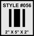 Racing Stripes & pinstripes [3x] 2" , 5", 2" x 68" Self Healing Vinyl Fits All Vehicles