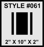 Racing Stripes & pinstripes [3x] 2" , 10", 2" x 68" Self Healing Vinyl Fits All Vehicles