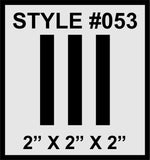 Racing Stripes & pinstripes [3x] 2" , 2", 2" x 68" Self Healing Vinyl Fits All Vehicles