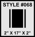 Racing Stripes & pinstripes [3x] 2" , 17", 2" x 70" Self Healing Air Release Vinyl Fits All Vehicles