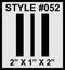 Racing Stripes & pinstripes [3x] 2" , 1", 2" x 70" Self Healing Air Release Vinyl Fits All Vehicles