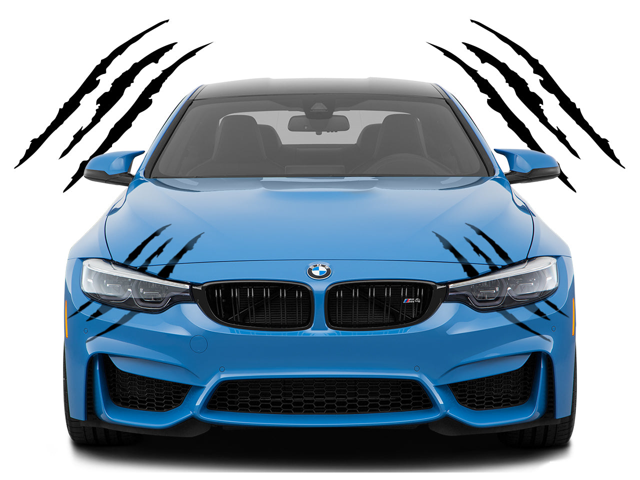 Monster Claw Scratch Decals - Premium Vehicle Decal Kit