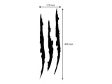 Monster Claw Scratch Decals - Premium Vehicle Decal Kit