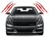 Monster Claw Scratch Decals - Premium Vehicle Decal Kit