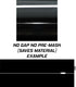 Dual 10" Racing Stripes Self Healing Vinyl fits Hyundai Veloster 2011 to 2020