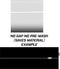 Hyundai Veloster dual 10-inch racing stripes, racing stripe kit detail