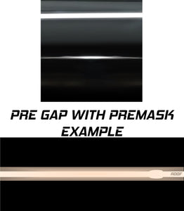 20" Racing Stripe w/pins Self Healing Vinyl fits Volkswagen GTI MK5 2004 to 2008