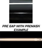 20" Racing Stripe w/pins Self Healing Vinyl fits Volkswagen GTI MK5 2004 to 2008
