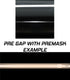 Dual 10" Racing Stripes w/pins Self Healing Vinyl fits BMW M5 2011 2016