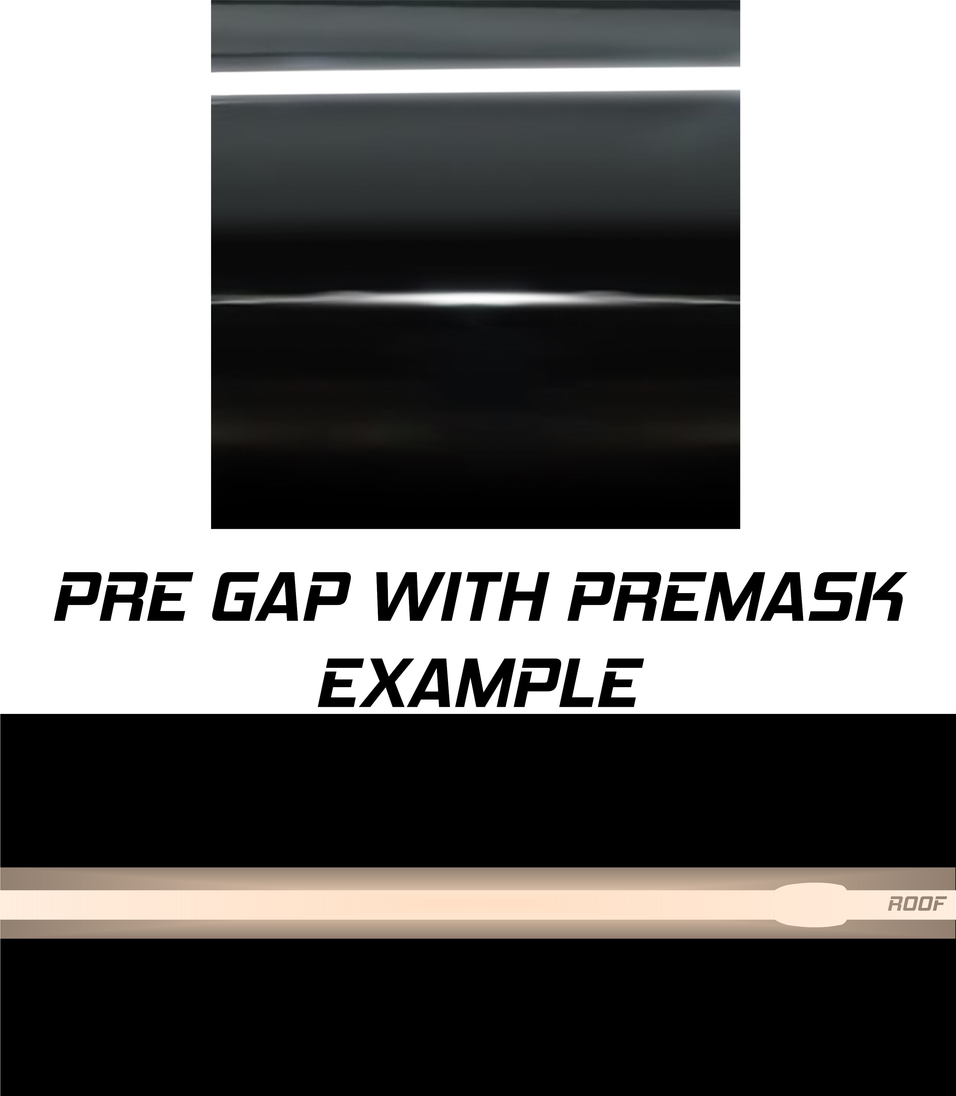 20" Racing Stripes w/pins Self Healing Vinyl fits BMW M3 2007 to 2013