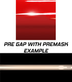 20" Racing Stripe w/pins Self Healing Vinyl fits Volkswagen GTI MK5 2004 to 2008