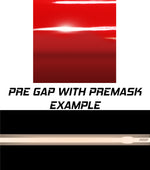 11" Racing Stripe w/pins Self Healing fits Volkswagen Golf GTI MK6 2012 18