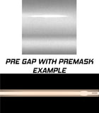 Dual 12" Racing Stripes w/pins Self Healing Vinyl fits BMW M5 2011 2016