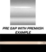 Dual 8" Racing Stripes w/pins Self Healing Vinyl fits BMW M5 2011 2016