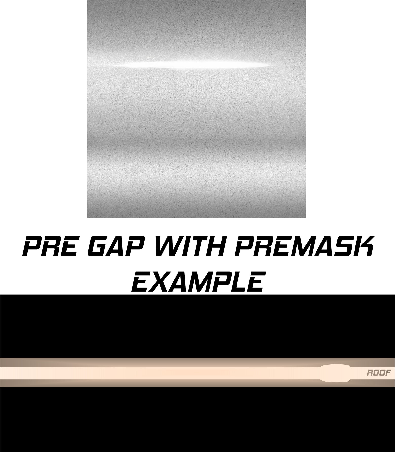 Triple Racing Stripes Self Healing Vinyl fits Toyota Supra 2019+