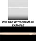 Dual 10" Racing Stripes Self Healing Vinyl fits Mini Clubman 2007 to 2014
