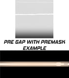 Dual 8" Racing Stripes w/pins Self Healing Vinyl fits BMW M3 2007 to 2013
