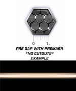 Dual 11.5" Racing Stripes Self Healing fits Dodge Challenger SRT Demon 2018 to 2020