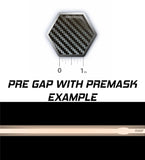 Dual 12" Racing Stripes w/pins Self Healing Vinyl fits BMW M5 2011 2016