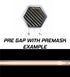 Dual 10" Racing Stripes w/pins Self Healing Vinyl fits BMW M5 2011 2016