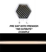 Dual 11.5" Racing Stripes Self Healing fits Dodge Challenger SRT Demon 2018 to 2020