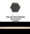 Hyundai Veloster dual 10-inch racing stripes in dry carbon fiber, pre-spaced kit detail