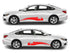Rocker Panel Livery Self Healing Vinyl Side Graphics #014 fits All 4 Door Cars