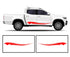 Rocker Panel Livery Self Healing Vinyl Side Graphics #001 fits All Trucks 4 x4 Suvs