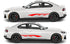 Rocker Panel Livery Self Healing Vinyl Side Graphics #014 fits All 2 Door Cars