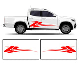 Rocker Panel Livery Self Healing Vinyl Side Graphics #007 fits All Trucks 4 x4 Suvs